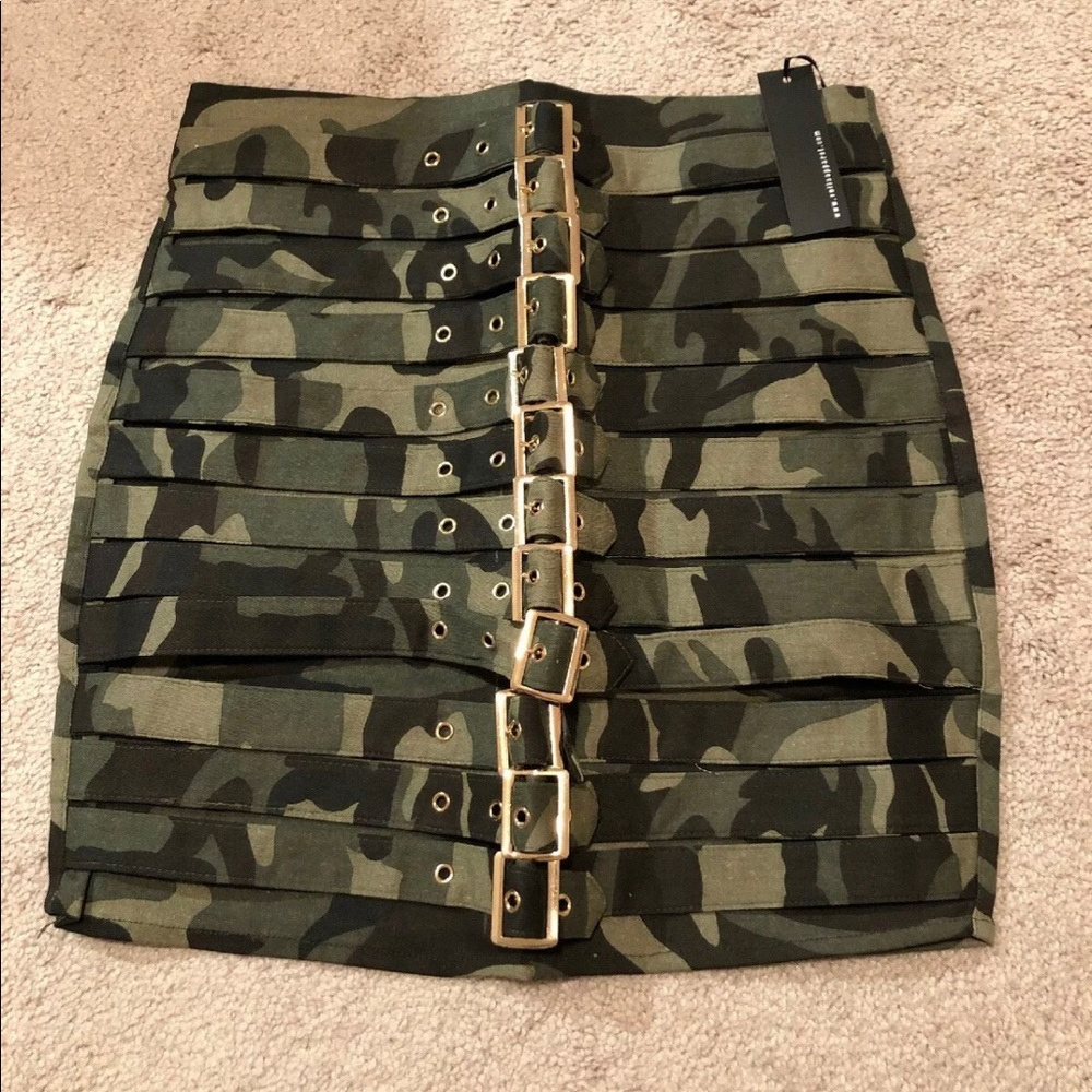 Strapped For War Camo Skirt